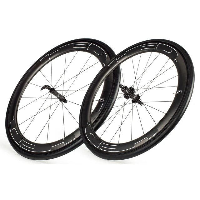 HED Jet RC6/9 Black Rim Brake Tubeless Wheelset