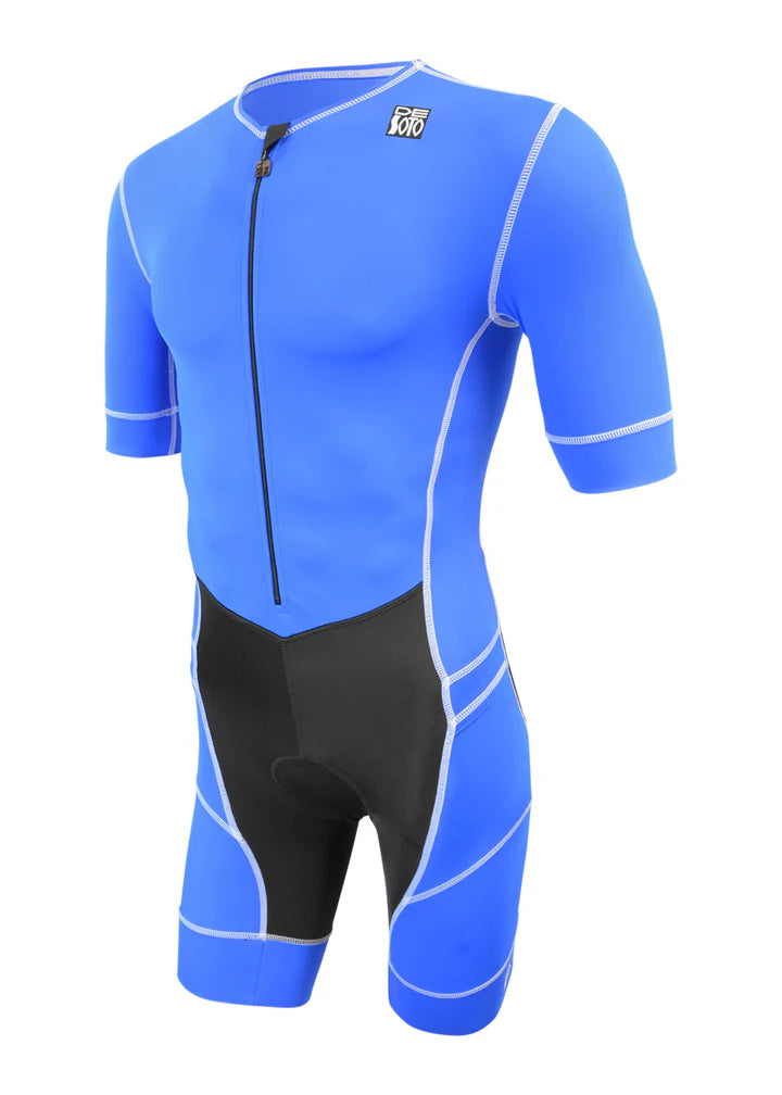 DeSoto Men's Mobius Short Sleeve Trisuit