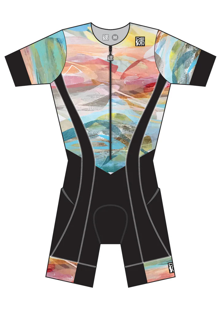 DeSoto Men's Forza Flisuit Sleeved - Laser