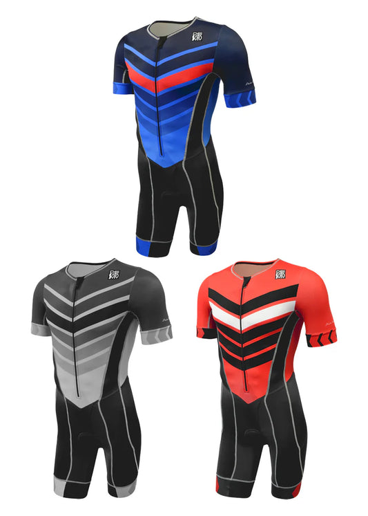 DeSoto Men's Forza Flisuit Sleeved Chevron - BYO (Build Your Own)