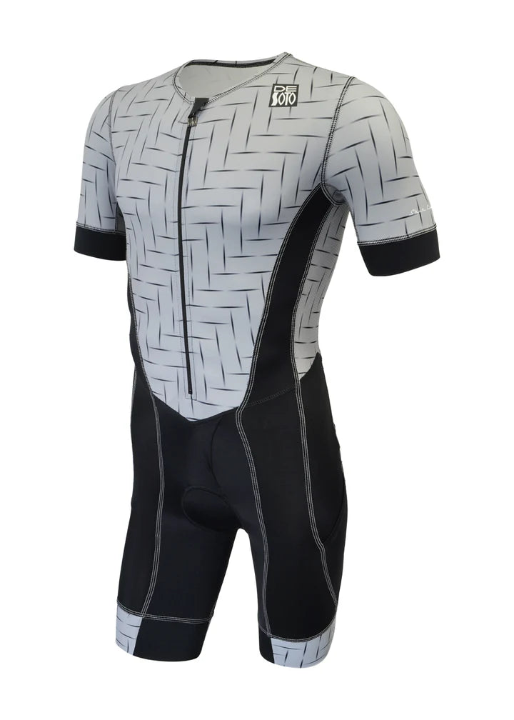 DeSoto Men's Forza Flisuit Sleeved - Laser