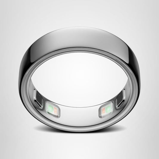 Oura Ring 5 silver smart ring