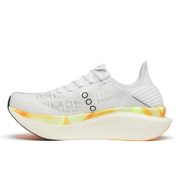 Saucony Unisex Endorphin Elite 2 white/peel