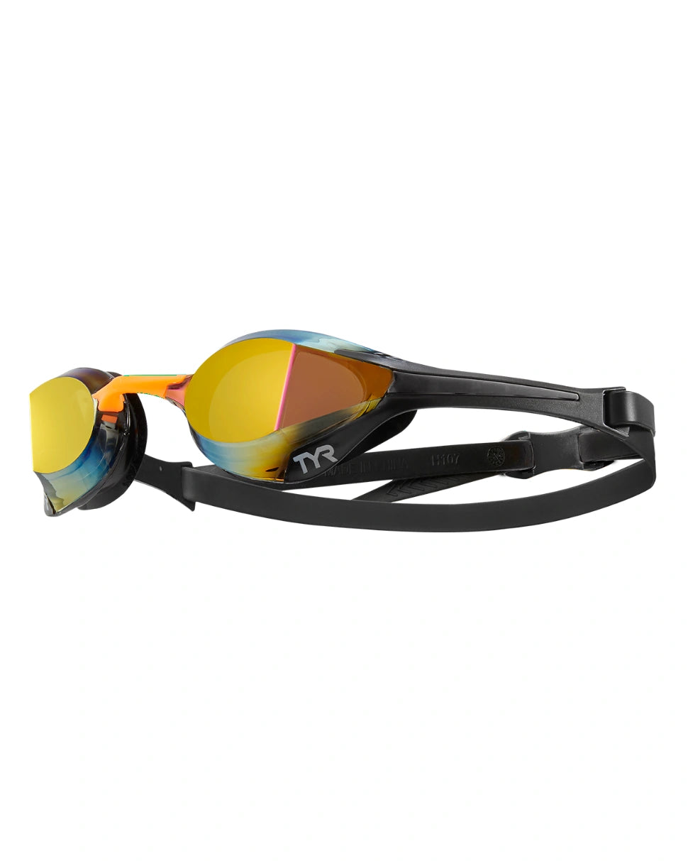 TYR Adult Tracer-X Elite Mirrored Racing Goggles