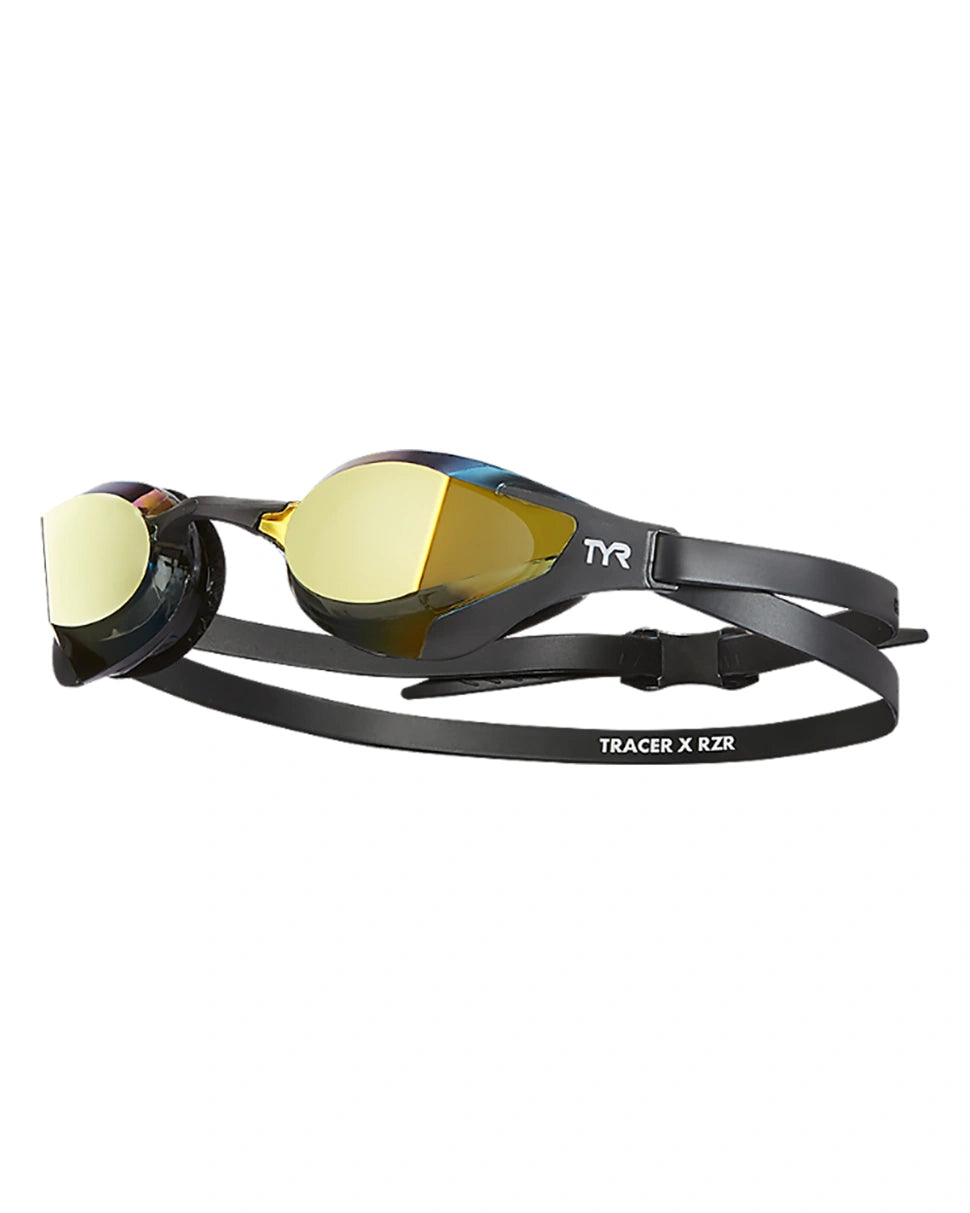 TYR Adult Tracer-X RZR Mirrored Racing Goggles