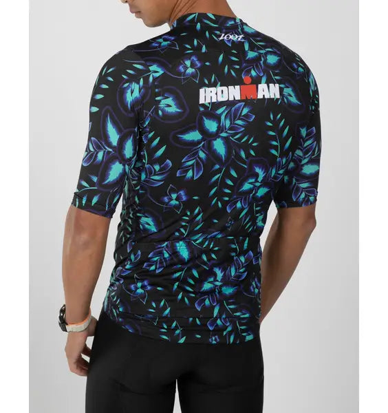 IRONMAN ZOOT MENS FLORAL CYCLE JERSEY