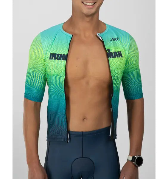 IRONMAN ZOOT MENS GRADIENT CYCLE JERSEY