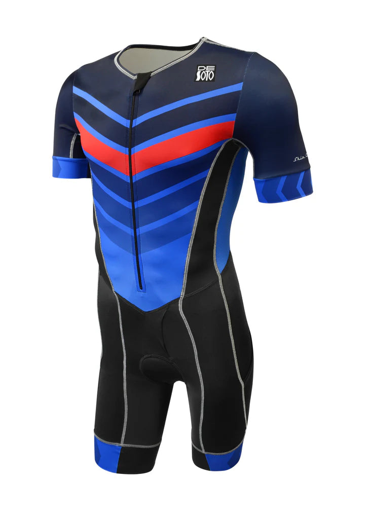 DeSoto Men's Forza Flisuit Sleeved Chevron - BYO (Build Your Own)