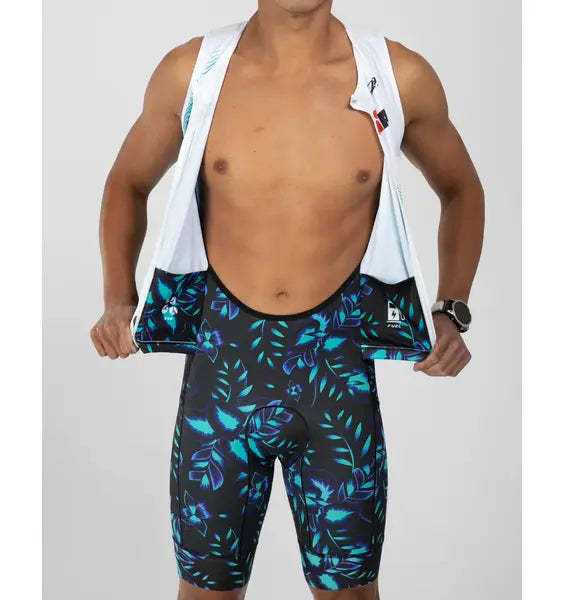 IRONMAN ZOOT MENS FLORAL AERO SLEEVELESS RACESUIT
