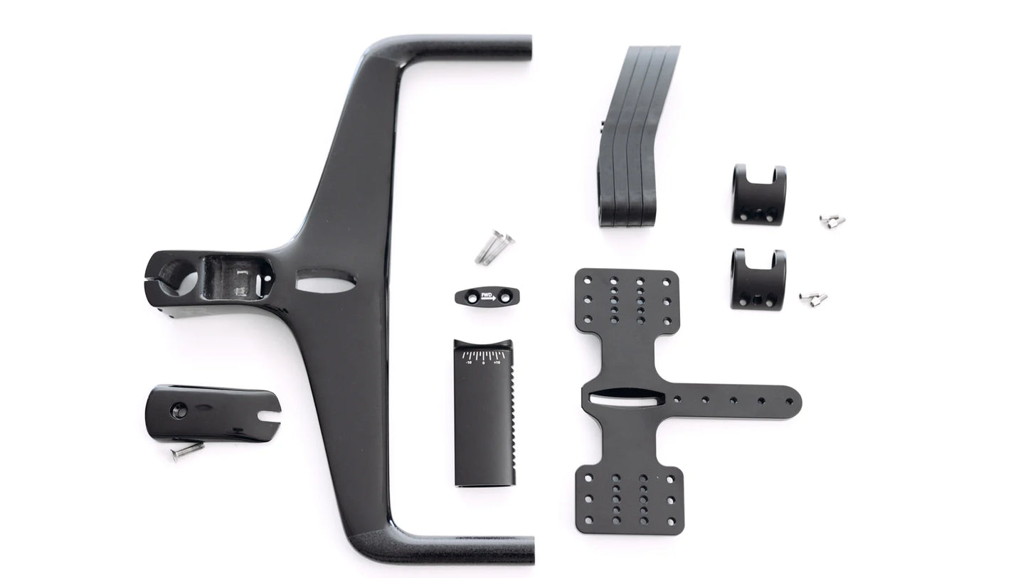 TRIRIG Alpha Prime Carbon Aero Bar/Stem Combo System