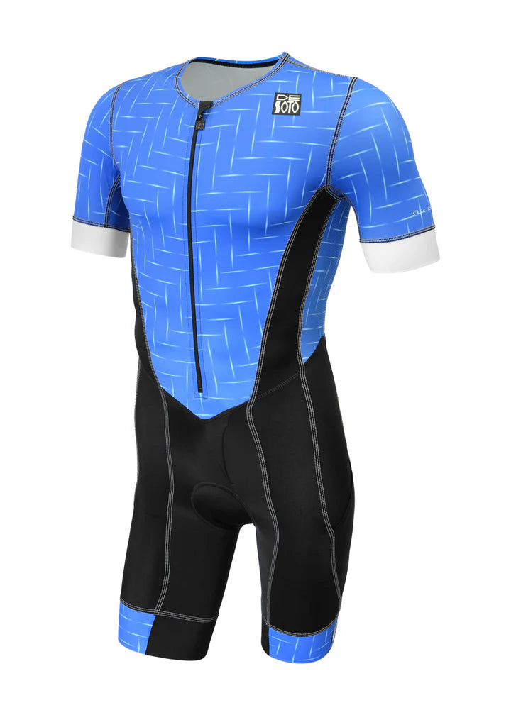 DeSoto Men's Forza Flisuit Sleeved - Laser