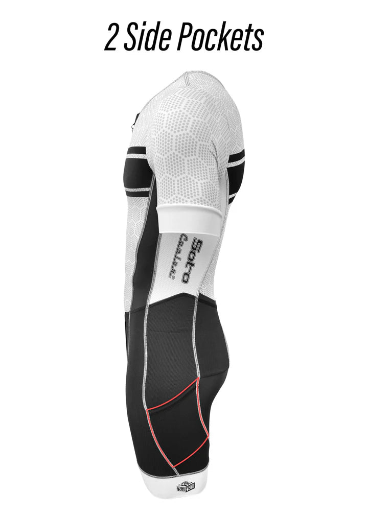 DeSoto Men's Forza Flisuit Sleeved Chevron - BYO (Build Your Own)
