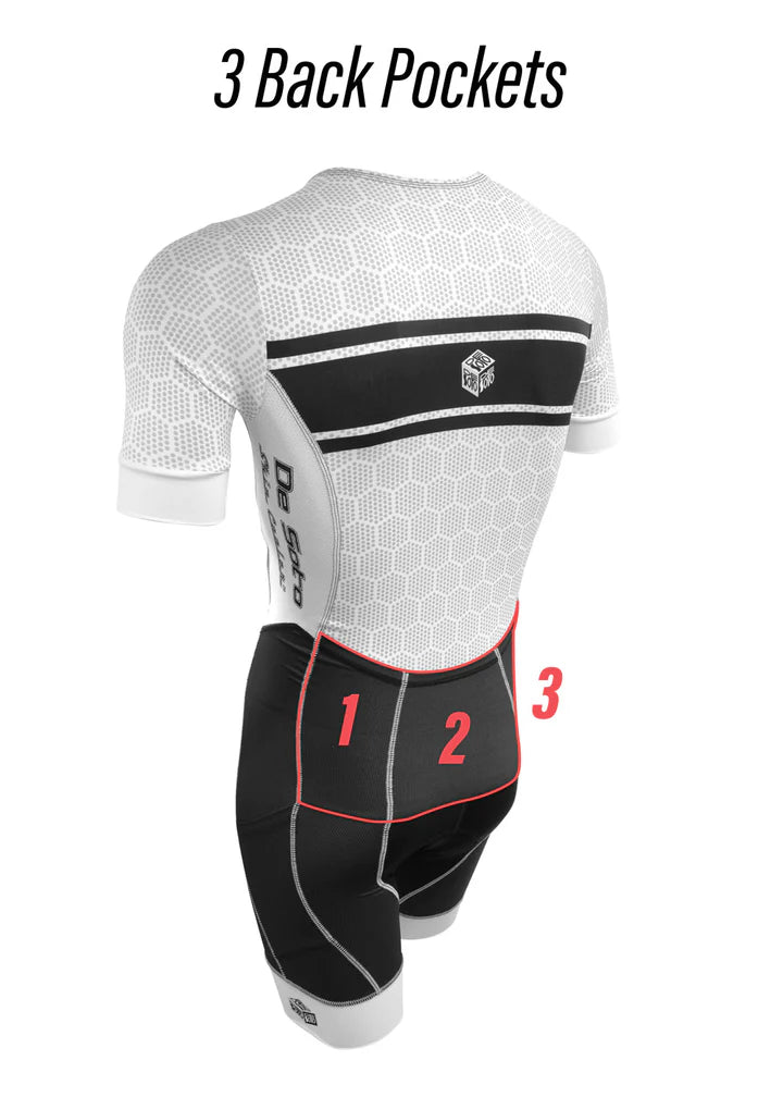 DeSoto Men's Forza Flisuit Sleeved Chevron - BYO (Build Your Own)